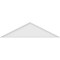Ekena Millwork Peaked Cap Smooth Architectural Grade PVC Pediment, 74"W x 19-1/2"H x 2"P (Pitch 6/12) PEDPS074X195PKC00 - alternate 4